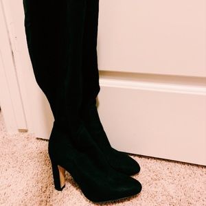 Ivanka Trump Knee High Black Boots